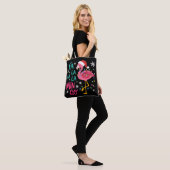 Fa La La La Mingo Christmas Flamingo Pink Lover Tote Bag (Op model)