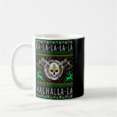 Fa-la-la-la Valhalla-la Viking God Ugly Christmas  Koffiemok (Links)