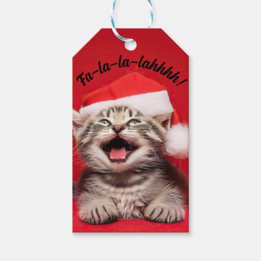 Fa-la-la-lalahhh! Cadeaulabel (Voorkant)
