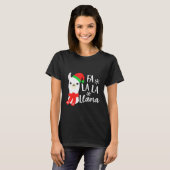 Fa La La Lama T-shirt (Voorkant volledig)