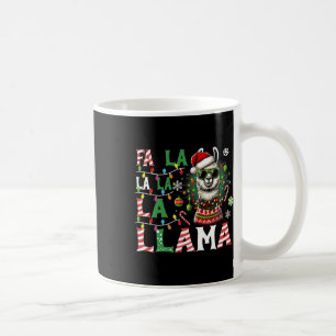 Fa La La Llama Funny Llama Christmas Dierenvriend Koffiemok