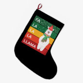 FA LA LA LLAMA GROTE KERSTSOK (Voorkant (Hangend))