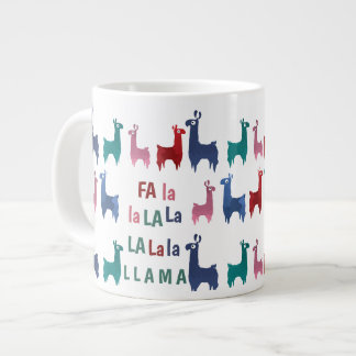Fa La La Llama Jumbo Mok