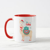 Fa La La Llama | Kerstmis Mok (Links)