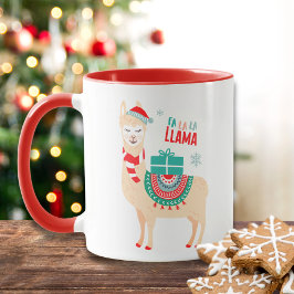 Fa La La Llama | Kerstmis Mok