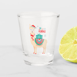 Fa La La Llama | Kerstmis Shot Glas