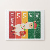 FA LA LA LLAMA LEGPUZZEL (Horizontaal)