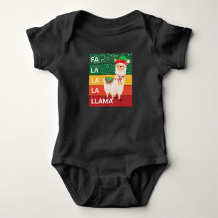 FA LA LA LLAMA ROMPER