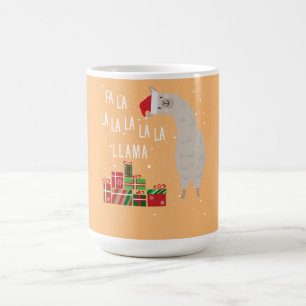 Fa La La Llama Shirt - Kerstmis met Llama Koffiemok