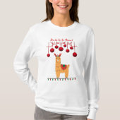 Fa-la-la-llama Sweatshirt (Voorkant)