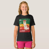 FA LA LA LLAMA T-SHIRT (Voorkant volledig)