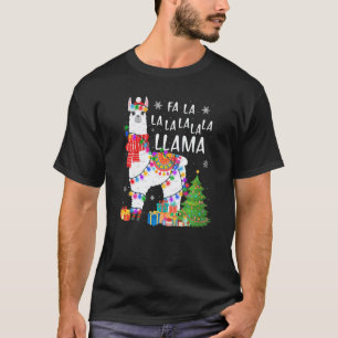 Fa La La Llama Voor Vrouwen Mannen Kinderen Schat T-shirt