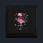 Fa La La Mingo Funny Pink Flamingo Kerstmis Cadeaudoosje<br><div class="desc">Fa La La Mingo Funny Pink Flamingo Kerstmis</div>