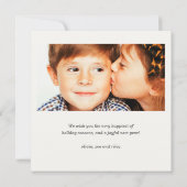 Fa La La | Pastel kleuren | Vakantiefoto's Collage Kaart (Achterkant)