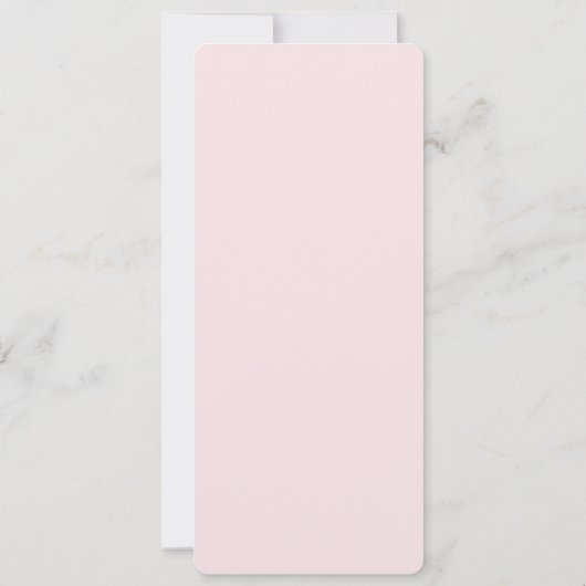 "Fa La La Photo Christmas Kaart | Roze en feesteli (Achterkant)