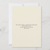 Fa La La Red Vakantie Cocktail White Elephant Part Kaart (Achterkant)