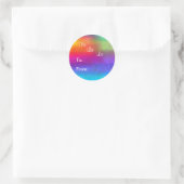 Fa La La Ronde Sticker (Tas)