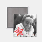 Fa la La Star studded Magneet (Voorkant / Achterkant)