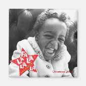 Fa la La Star studded Magneet (Voorkant)