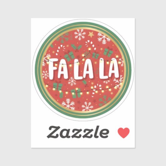 Fa La La Sticker (Vel)