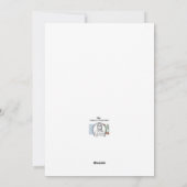 Fa-la-La Vakantie Groeten Feestdagenkaart (Achterkant)