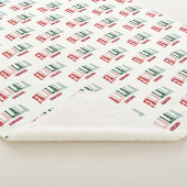 FA LA LA VIBES PATROON SHERPA DEKEN (3/4)