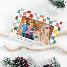 Fa La La Wat Dan Ook | Grappige Kerst Foto Feestdagenkaart