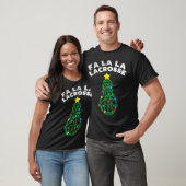 Fa La Lacrosse Funny Christmas Lax Player Goalie T T-shirt (Unisex)