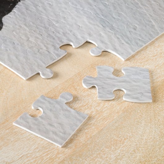 Fa La Llama Cute Modern Kerstmis Legpuzzel (Zijkant)