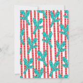 Fa la Llama Feliz Navidad Holiday Party Feestdagenkaart (Achterkant)