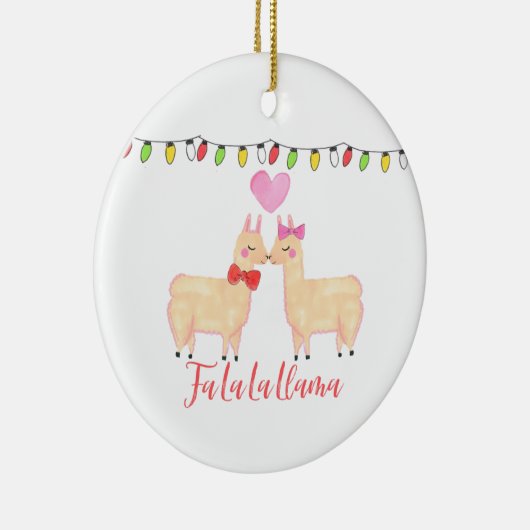 fa la llama keramisch ornament (Rechts)