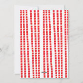 Fa la Llama Winter Kerstfeest Feestdagenkaart (Achterkant)