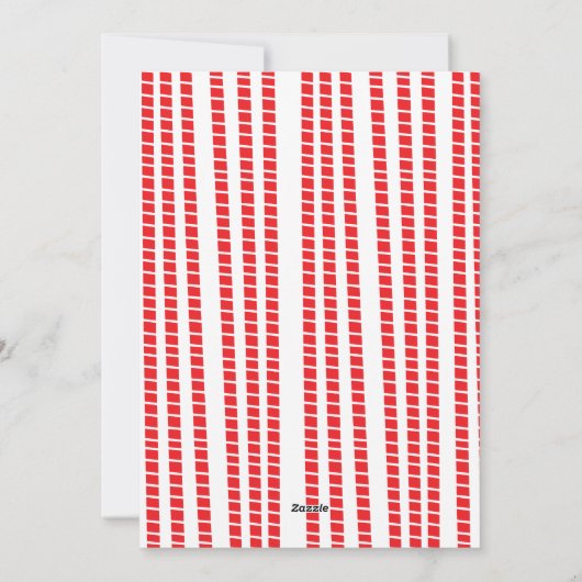 Fa la Llama Winter Kerstfeest Feestdagenkaart (Achterkant)