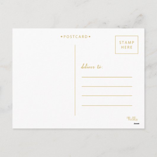 Fa La Love Kerst 3 Foto Groet Briefkaart (Achterkant)