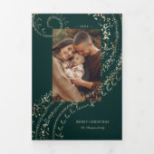 Fa La Magische Kerst Carol Fotogalerij Drieluik Wenskaart (Cover)