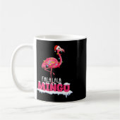 Fa La Mingo Flamingo Schattige rood Pet Koffiemok (Links)