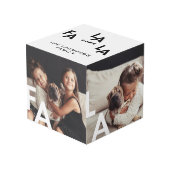 FA LA Modern Minimal Typografie Family Kubus (Voorkant hoekig)