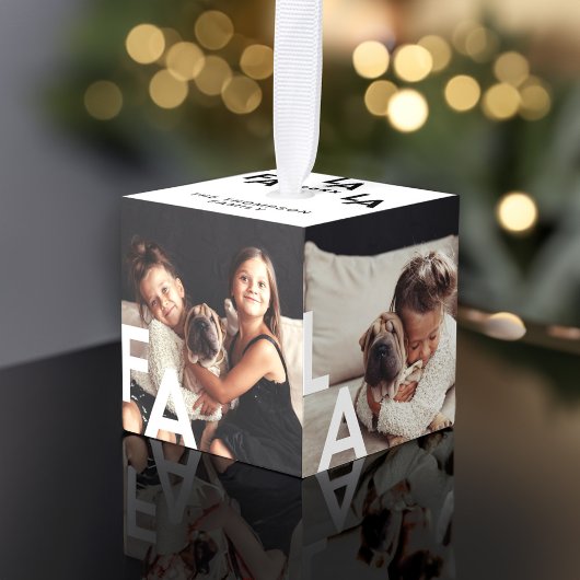 FA LA Modern Minimal Typography Family Photos Decoratie