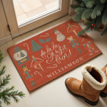 Fa La Oh What Fun Kerstman Nutkraker Familie