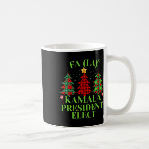 Fa La Plaid Christmas Kamala President Elect Ho Koffiemok
