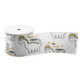 Fa La Rawr Rawr Dinosaur Satijnen Lint (Spoel)