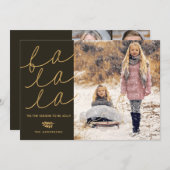 Fa la Rustieke Vakantie 4 Foto Collage Flat Kaart (Voorkant / Achterkant)