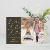 Fa la Rustieke Vakantie 4 Foto Collage Flat Kaart (Staand voorkant)