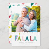 FA LA VAKANTIE FOTO vet heldere kleurrijke dabs Aankondiging (Voorkant / Achterkant)