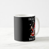 Fa La Valhalla Xmas Gnome Beard Viking Wapen C Koffiemok (Voorkant rechts)