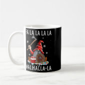 Fa La Valhalla Xmas Gnome Beard Viking Wapen C Koffiemok (Links)