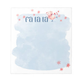 Fa La Winter Piggie Notitieblok