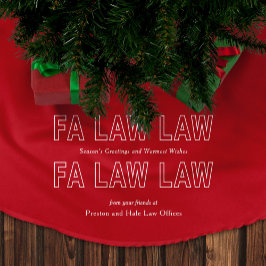Fa Law Law Funny Lawyer Joke Christmas Kerstboom Rok
