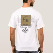 Fa - Perfecte ADV T-shirt (Achterkant)