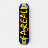 FA REAL JMT BARB 7 3/4" Skateboard Deck (Voorkant)